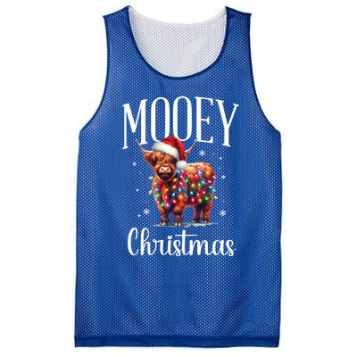 Mooey Christmas Mini Cow Lover Gift Mesh Reversible Basketball Jersey Tank