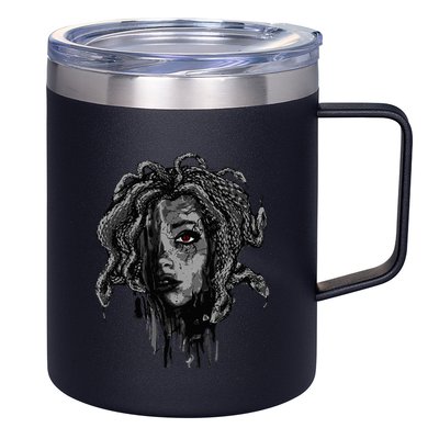 Mythical Creature Medusa Greek Mythology Gorgons 12oz Stainless Steel Coffee Mug
