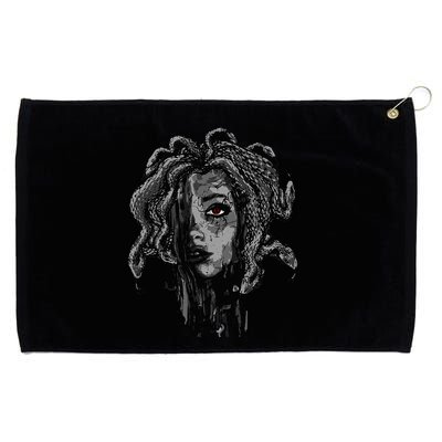 Mythical Creature Medusa Greek Mythology Gorgons Grommeted Golf Towel