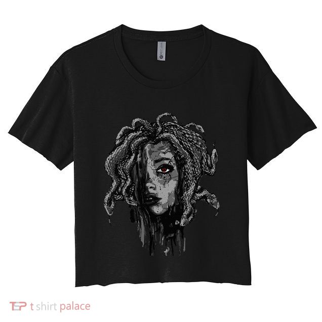 Mythical Creature Medusa Greek Mythology Gorgons Crop Top