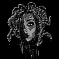 Mythical Creature Medusa Greek Mythology Gorgons Cropped Pullover Crew