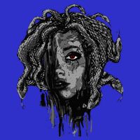 Mythical Creature Medusa Greek Mythology Gorgons Mesh Reversible Basketball Jersey Tank
