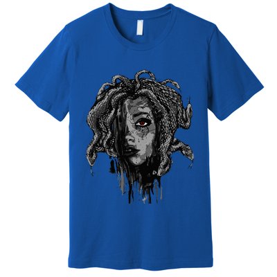 Mythical Creature Medusa Greek Mythology Gorgons Premium T-Shirt