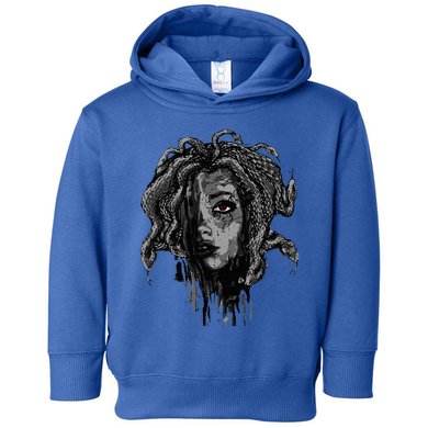 Mythical Creature Medusa Greek Mythology Gorgons Toddler Hoodie