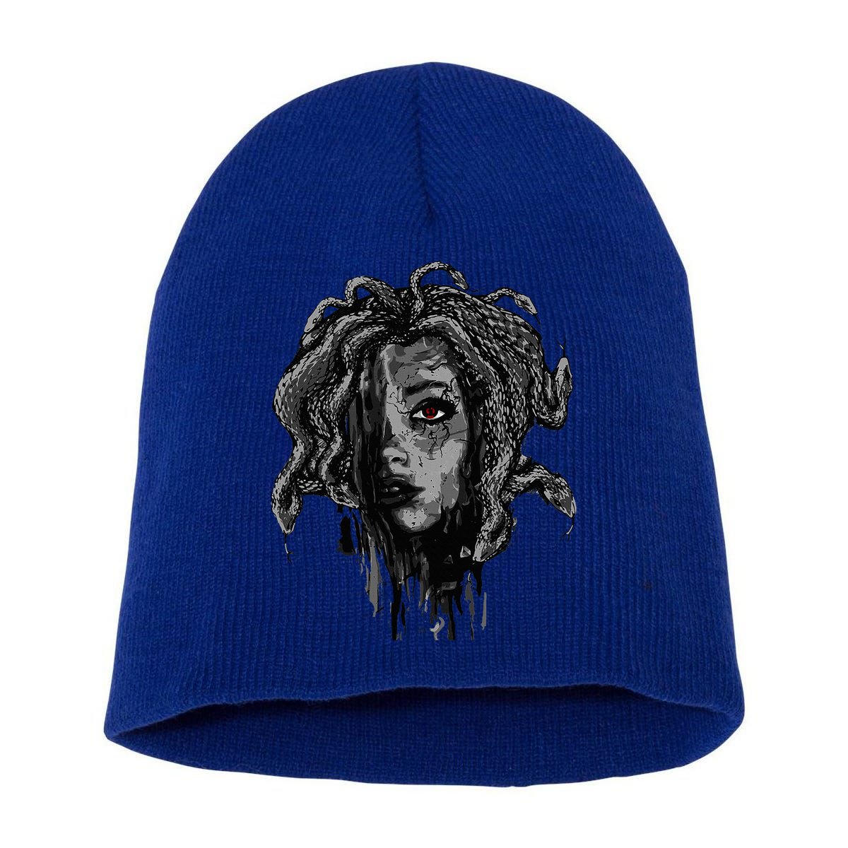 Mythical Creature Medusa Greek Mythology Gorgons Short Acrylic Beanie