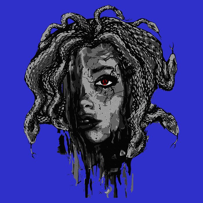 Mythical Creature Medusa Greek Mythology Gorgons Short Acrylic Beanie