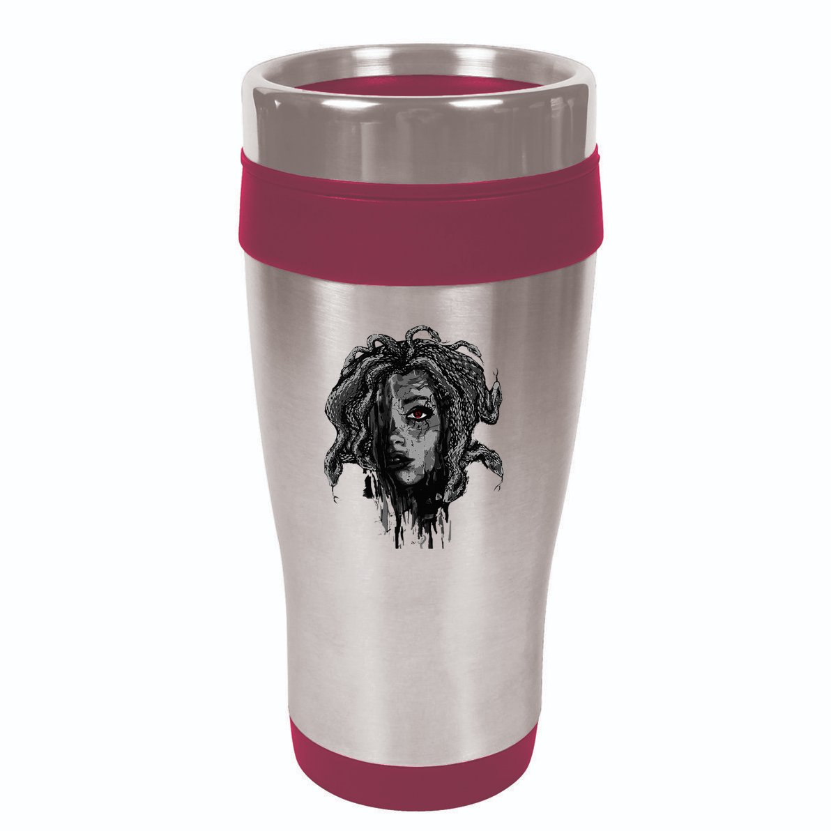 Mythical Creature Medusa Greek Mythology Gorgons 16oz Travel Tumbler