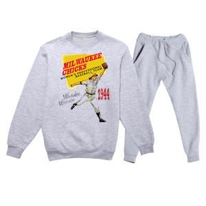 Milwaukee Chicks Premium Crewneck Sweatsuit Set