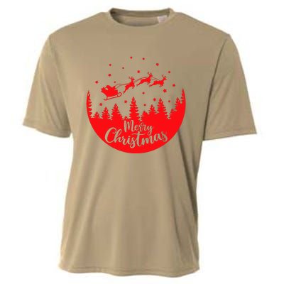 Merry Christmas Cooling Performance Crew T-Shirt