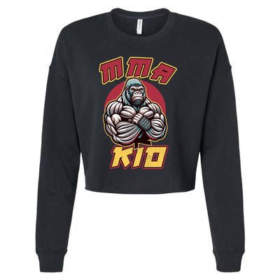 Mma Cool Mixed Martial Arts Gift Cropped Pullover Crew