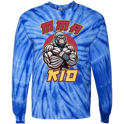 Mma Cool Mixed Martial Arts Gift Tie-Dye Long Sleeve Shirt