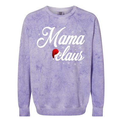 Mama Claus Colorblast Crewneck Sweatshirt