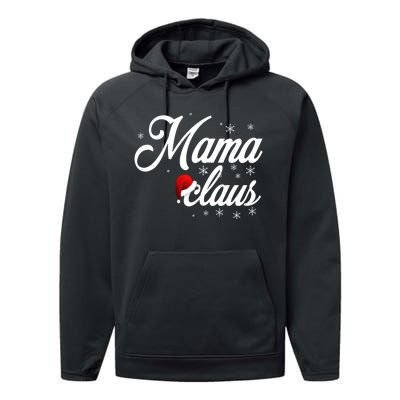 Mama Claus Performance Fleece Hoodie