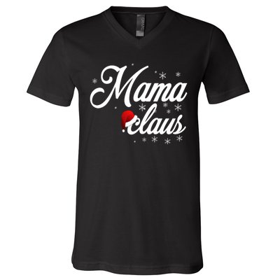 Mama Claus V-Neck T-Shirt