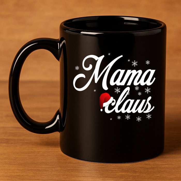 Mama Claus 11oz C Handle Ceramic Mug