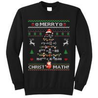 Merry Christmath Math Christmas Tree Ugly Sweater Teacher Sweatshirt