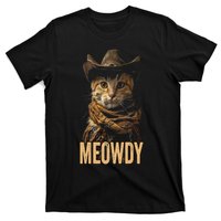 Meowdy Cat Meowdy Cowboy Cat Country Western T-Shirt