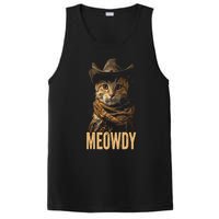 Meowdy Cat Meowdy Cowboy Cat Country Western PosiCharge Competitor Tank