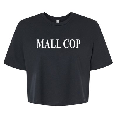 Mall Cop Bella+Canvas Jersey Crop Tee