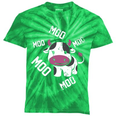 Moo Cow Kids Tie-Dye T-Shirt