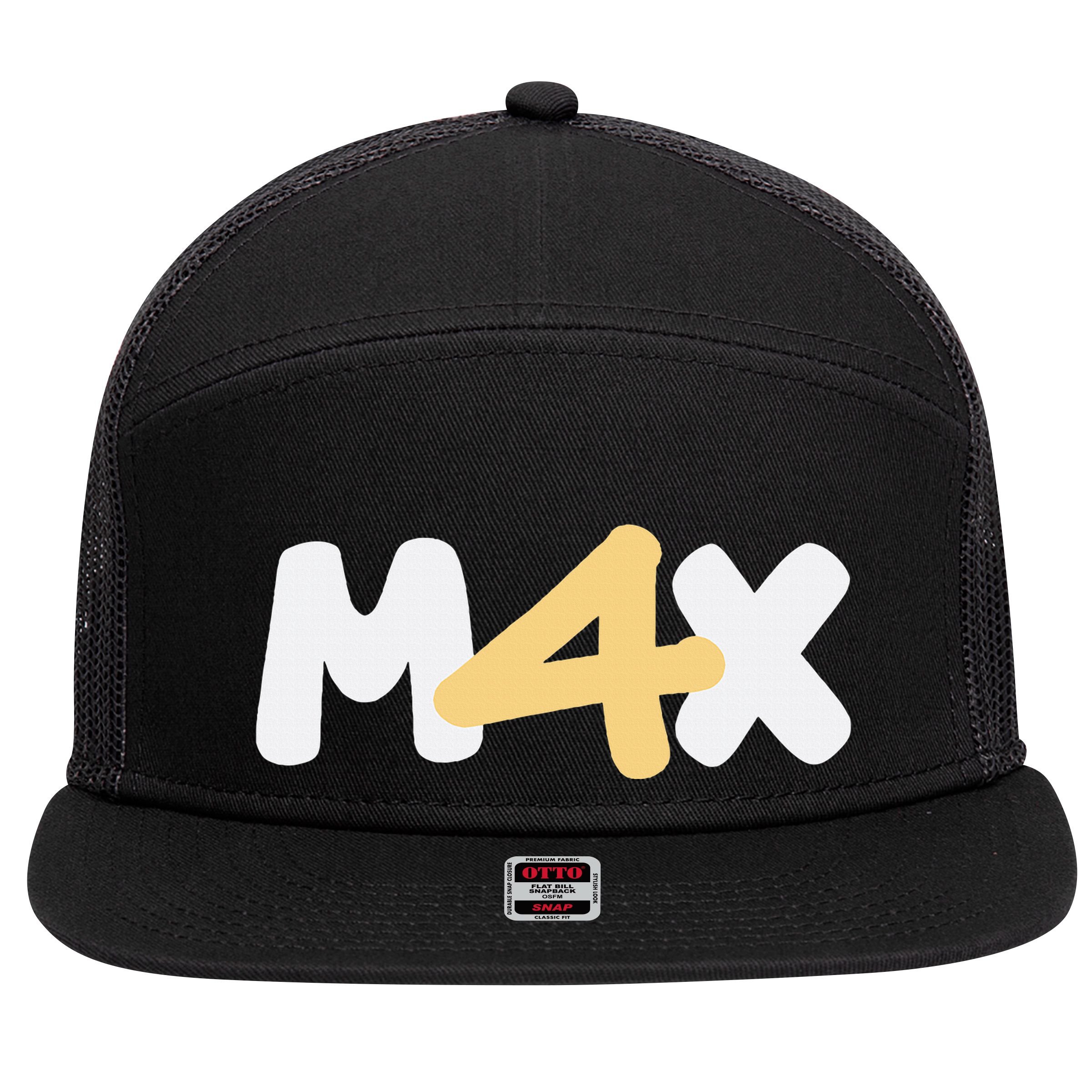 Max Championship 7 Panel Mesh Trucker Snapback Hat