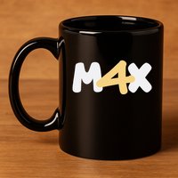 Max Championship 11oz C Handle Ceramic Mug