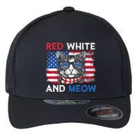 Meowica Cat Flexfit Unipanel Trucker Cap