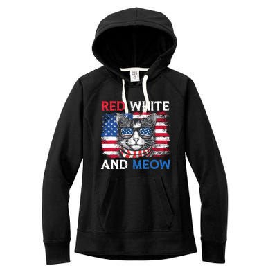 Meowica Cat Women's Fleece Hoodie