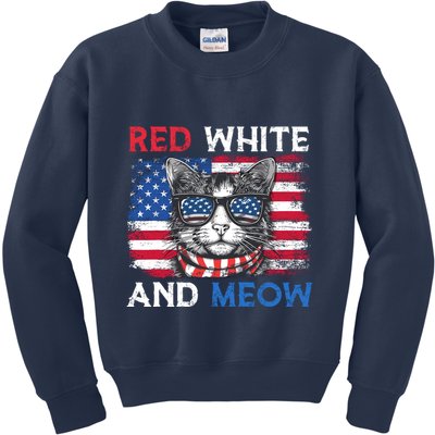Meowica Cat Kids Sweatshirt