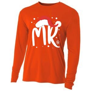 Matching Couples Mr Mrs Wedding Christmas Ugly Santa Hat Gift Cooling Performance Long Sleeve Crew