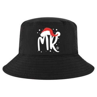 Matching Couples Mr Mrs Wedding Christmas Ugly Santa Hat Gift Cool Comfort Performance Bucket Hat