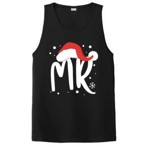 Matching Couples Mr Mrs Wedding Christmas Ugly Santa Hat Gift PosiCharge Competitor Tank