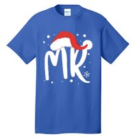 Matching Couples Mr Mrs Wedding Christmas Ugly Santa Hat Gift Tall T-Shirt