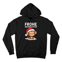 Merry Christmas Monkey Frohe Weihnachten Tank Top Hoodie