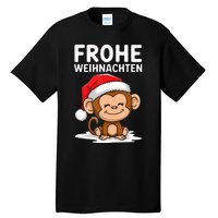 Merry Christmas Monkey Frohe Weihnachten Tank Top Tall T-Shirt