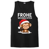 Merry Christmas Monkey Frohe Weihnachten Tank Top PosiCharge Competitor Tank