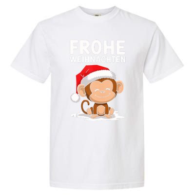 Merry Christmas Monkey Frohe Weihnachten Tank Top Garment-Dyed Heavyweight T-Shirt