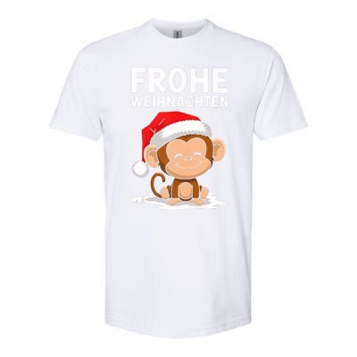 Merry Christmas Monkey Frohe Weihnachten Tank Top Softstyle CVC T-Shirt