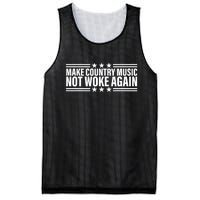 Make Country Music Not Woke Again Men Women Mesh Reversible Basketball Jersey Tank