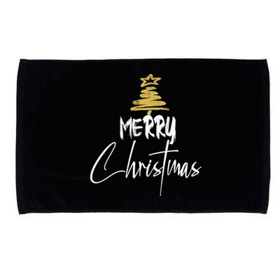 Merry Christmas Microfiber Hand Towel