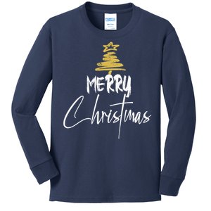 Merry Christmas Kids Long Sleeve Shirt