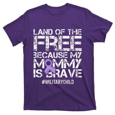 Military Child Month Purple Up Brat T-Shirt