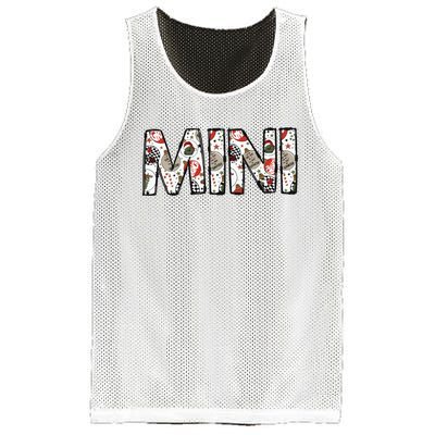 Mini Christmas Mesh Reversible Basketball Jersey Tank