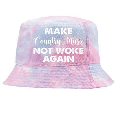 Make Country Music Not Woke Again Tie-Dyed Bucket Hat