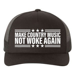 Make Country Music Not Woke Again Men Women Yupoong Adult 5-Panel Trucker Hat