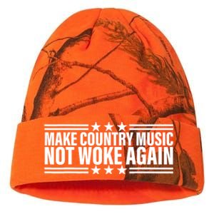 Make Country Music Not Woke Again Men Women Kati Licensed 12" Camo Beanie