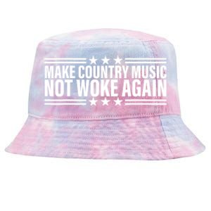 Make Country Music Not Woke Again Men Women Tie-Dyed Bucket Hat