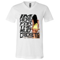 Mud Cricket V-Neck T-Shirt