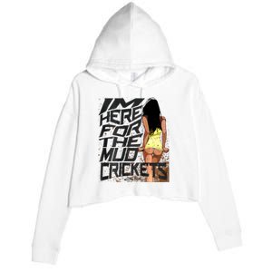 Mud Cricket Crop Fleece Hoodie