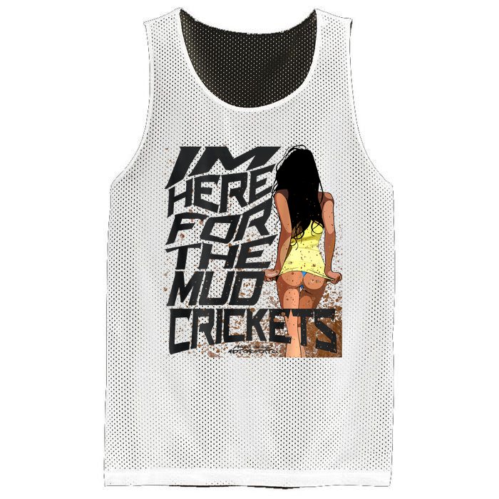 Mud Cricket Mesh Reversible Basketball Jersey Tank